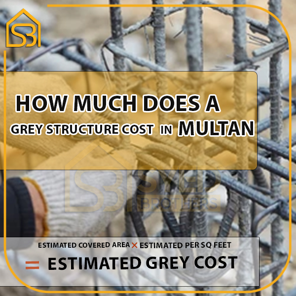 How Much Does a Grey Structure Cost in Multan